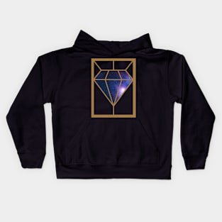 Galactic Diamond Copy Kids Hoodie